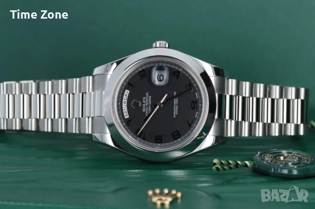 Rolex Day-Date 40mm President Rose Gold All Black Dial Automatic Мъжки / Унисекс Различни Варианти, снимка 8 - Мъжки - 54047813