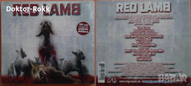 Red Lamb ‎+ Revoltons + Riotor – Metal CDs - оригинални дискове, снимка 2 - CD дискове - 48018990