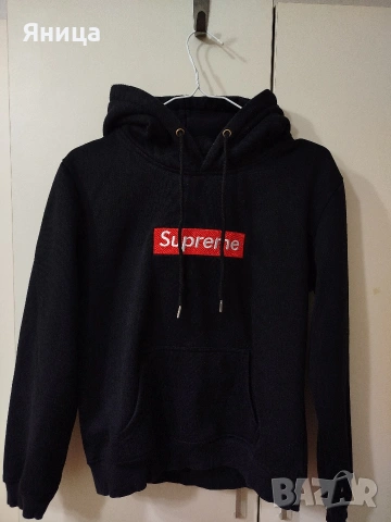 Hoodie Supreme M size, снимка 2 - Спортни дрехи, екипи - 53420167