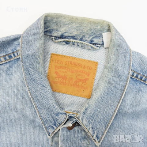 Дамско Дънково Яке Levi's , снимка 3 - Якета - 52022423