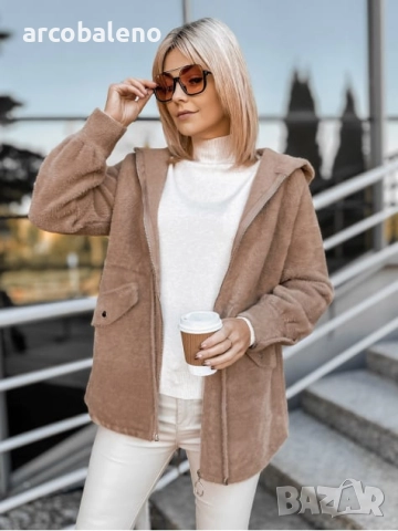 Дамско палто от алпака ORRIS, 5цвята , снимка 16 - Палта, манта - 51860734