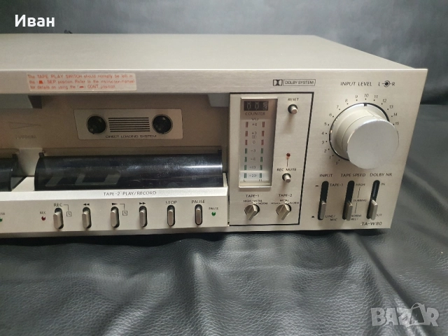 Onkyo TA W80, снимка 3 - Декове - 52006565