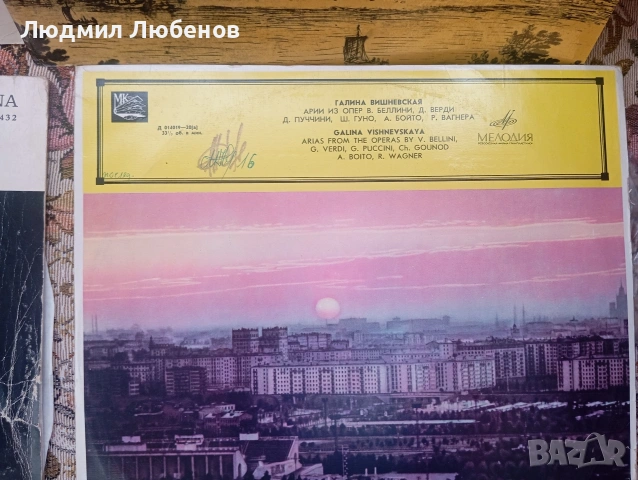 Лот от 10 грамофонни плочи опера и класика, снимка 5 - Грамофонни плочи - 54153536