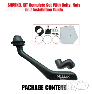 Шнорхел за TOYOTA HILUX VIGO PICK-UP, бензин, снимка 2 - Аксесоари и консумативи - 52085420