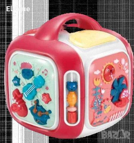 Мултифункционален музикален и образователен детски куб / Език: Английски;, снимка 4 - Музикални играчки - 52815080