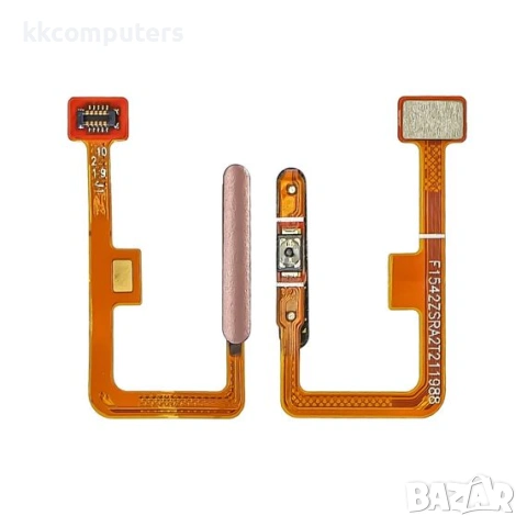 Лентов кабел за XIAOMI Mi11 Lite с бутон за включване, розов сензор FingerPrint