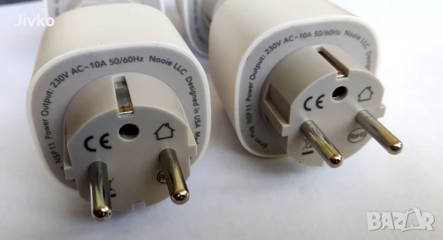 Смарт WiFi контакт 4бр Nooie, снимка 2 - Друга електроника - 51116466