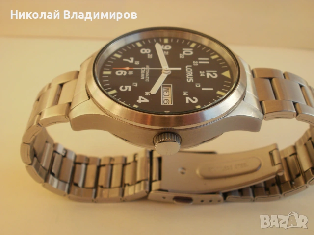 Lorus автомат часовник на Seiko голям мъжки ръчен часовник, снимка 5 - Мъжки - 53610344