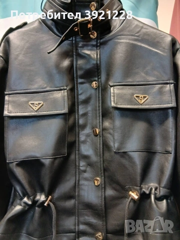 Дамско кожено яке!, снимка 4 - Якета - 53710769