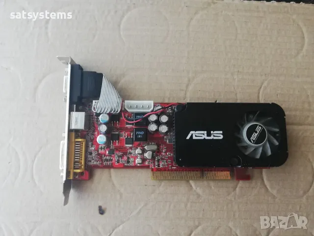  Видео карта ATi Radeon Asus HD AH3450 256MB GDDR2 64bit AGP, снимка 1