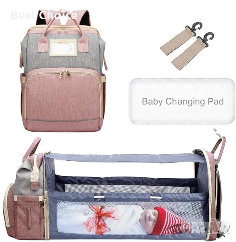 МНОГОФУНКЦИОНАЛНА РАНИЦА за принадлежности с попивалник и кошара, снимка 5 - Раници - 52584851