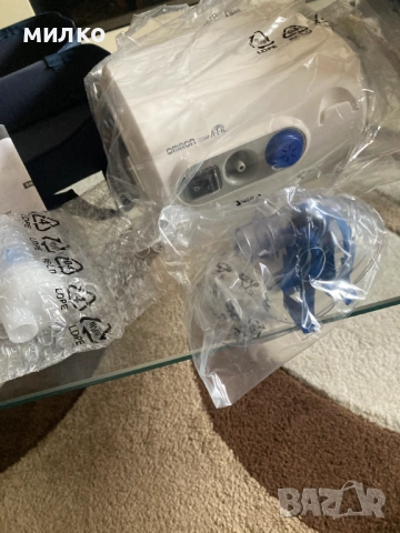 Инхалатор Небулизатор Omron (NE-C28P)Компресорен, снимка 5 - Друга електроника - 53566019