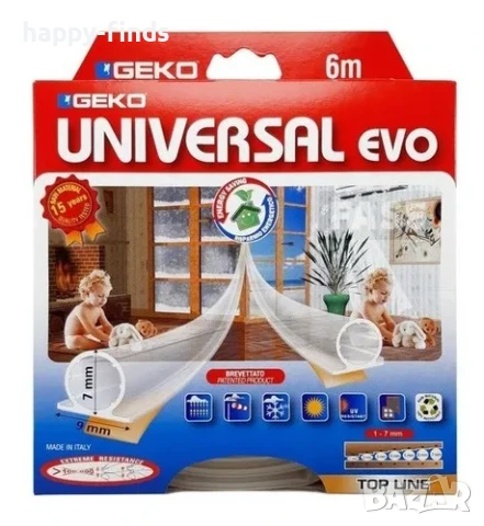 оригинал италиански енергийа ефективност уплътнение от термопластик GEKO Italy, снимка 1