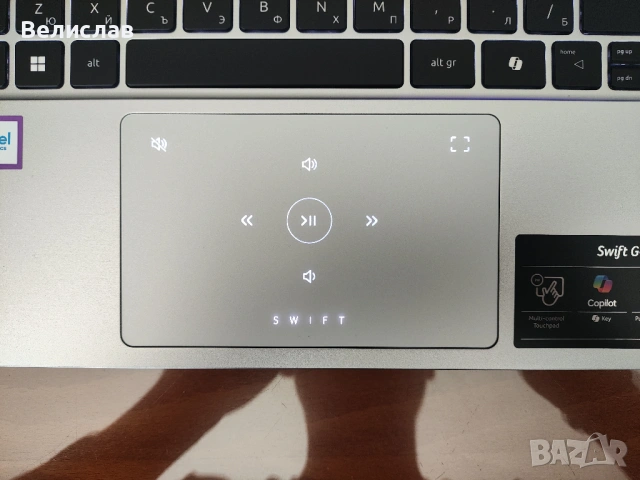 Acer Swift Go 14 OLED/ 3K 90Hz/ Intel Core Ultra 5 125U/ 16GB/ 1TB/ Гаранция, снимка 5 - Лаптопи за дома - 54174108