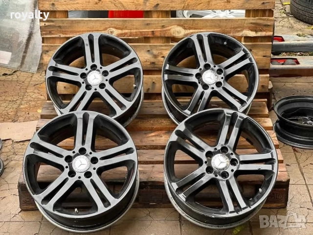 5х112 17 Цола Джанти за Mercedes E Class C Class S Class ET 37 J 8, снимка 4 - Аксесоари и консумативи - 52405456