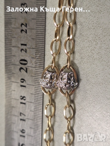 Златно колие 9,06гр, снимка 3 - Колиета, медальони, синджири - 53491912