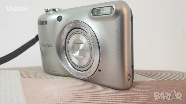 фотоапарат Nikon CoolPix L27  - 16MPx, снимка 2 - Фотоапарати - 54254749