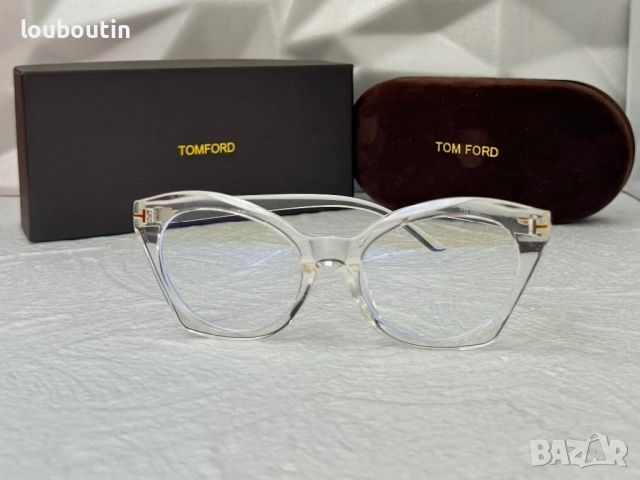 TOM FORD дамски диоптрични рамки очила за компютър котка, снимка 6 - Слънчеви и диоптрични очила - 45242539