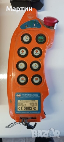 Дистанционно за мостов кран, снимка 2 - Други машини и части - 51993622