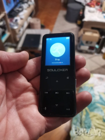 Музикален плеър SOULCKER -8 GB, Bluetooth, FM radio, pedometer, e-book, вграден високоговорител, снимка 2 - Аудиосистеми - 53872898