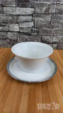 На части! Сервиз за хранене със сребърен кант - Rosenthal, снимка 8 - Сервизи - 49680180