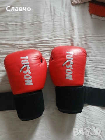 Кожени боксови ръкавици 10oz, снимка 14 - Ръкавици - 52501981