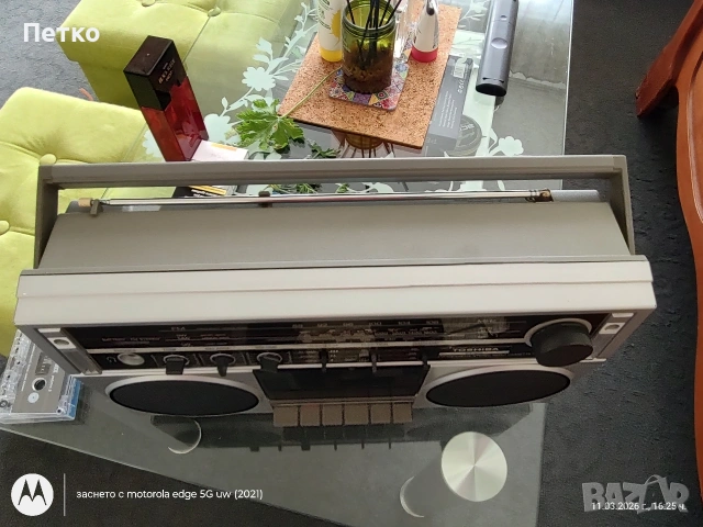 Toshiba rt-80s Тошиба , снимка 7 - Радиокасетофони, транзистори - 53799754