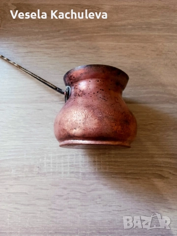 Продавам медно джезве , снимка 6 - Други ценни предмети - 53603299