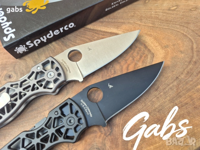 Сгъваем нож Spyderco Edgerati С266,два цвята, снимка 7 - Ножове - 52213794
