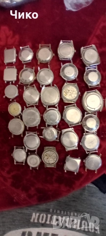 30бр Стари руски мъжки ръчни часовници , снимка 9 - Антикварни и старинни предмети - 53735147