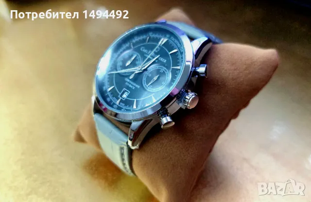 KARL F. BUCHERER FLY BACK, снимка 2 - Мъжки - 48476875