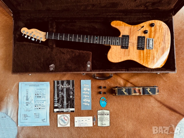 Made in USA! 2004 Fender American Deluxe Telecaster QMT!, снимка 11 - Китари - 53150061