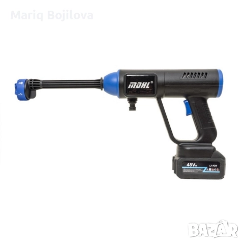 Акумулаторна водоструйка 48V – Пистолет за миене с LCD дисплей и 6 режима, снимка 4 - Други инструменти - 51225087