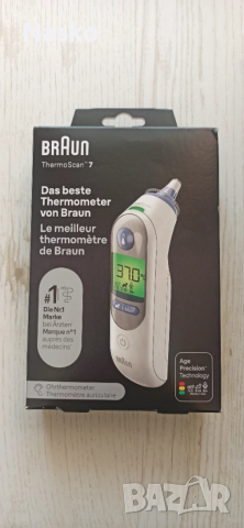 Безконтактен термометър за ухо Braun Thermoscan 7