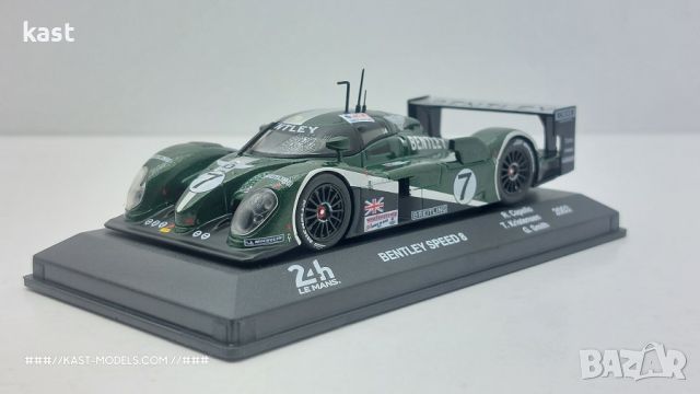 KAST-Models Умален модел на Bentley Speed 8 24h LeMans 2003 1/43, снимка 2 - Колекции - 46271108