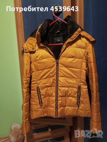 Зимно дамско яке с топла вата и качулка на ZARA , снимка 9 - Якета - 52859310