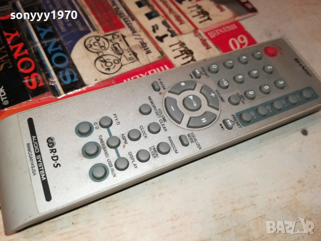 SHARP RRMCGA014SJSA AUDIO REMOTE-ВНОС SWISS 3011251637, снимка 5 - Други - 52593697