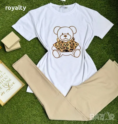 Дамски памучни комплекти Различни дизайни , снимка 7 - Комплекти - 49753057