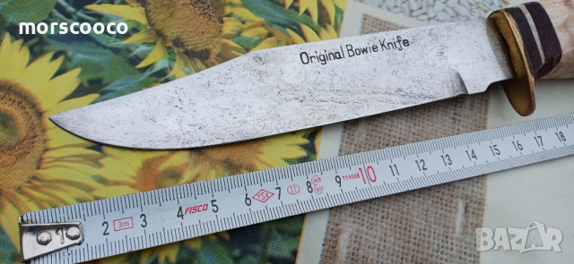 Рядък немски ловен нож -,,FES - Solingen" , снимка 2 - Ножове - 54094901