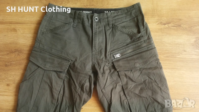 G-Star ROVIC ZIP TAPERED Stretch Trouser размер S / 28-32 еластичен панталон - 2059, снимка 4 - Панталони - 53401093
