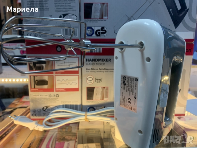 Ръчен миксер 300W / Сив, снимка 3 - Миксери - 52688641