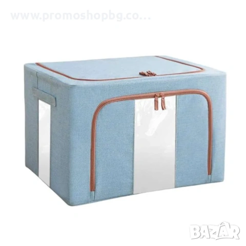 Текстилен Органайзер/кутия за съхранение на дрехи, завивки и др., снимка 2 - Други стоки за дома - 38967445