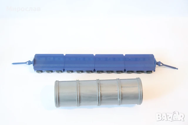 HERPA H0 1/87 РЕМАРКЕ КАМИОН ТЕЖКОТОВАРЕН ТРАНСПОРТ МОДЕЛ КОЛИЧКА, снимка 4 - Колекции - 50682237