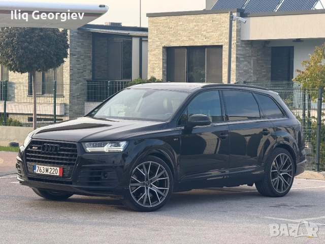 Аudi Sq7-Shadow line/22-летни/20-зимни/Реални км./Пано/Acc/diesel-hibrid/keyless/FULL/КАТО НОВА, снимка 2 - Автомобили и джипове - 52194148