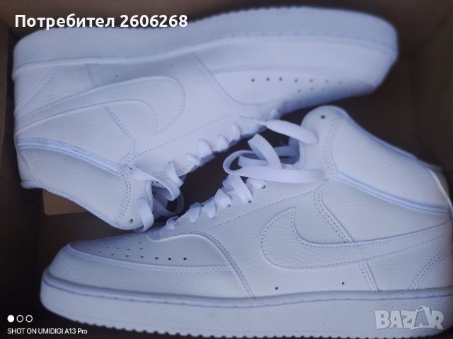 95лв!!! NIKE COURT VISION , снимка 4 - Маратонки - 46358410