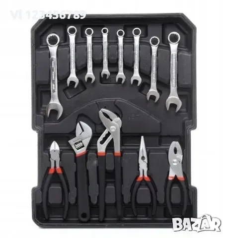 куфар с инструменти WMC 1050 части, снимка 6 - Куфари с инструменти - 50742925