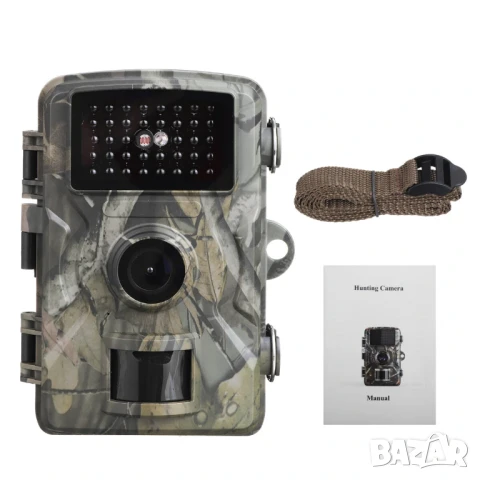 Ловна камера за диви животни 16MP 1080P HD 2-инчов екран