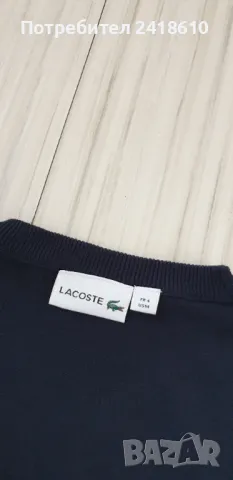 Lacoste Cotton Knit Sweather Mens Size 4 - M НОВО! ОРИГИНАЛ! Мъжки Пуловер!, снимка 13 - Пуловери - 48282898