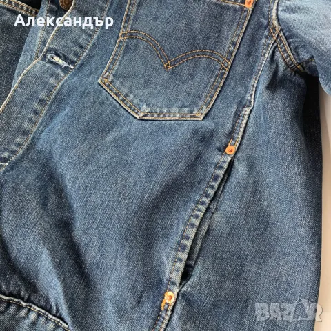 Дънково яке Levis 70511 размер М, снимка 5 - Якета - 47397551