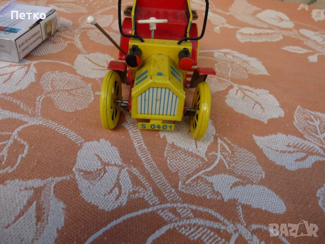 Стара метална  количка, снимка 3 - Колекции - 53133315